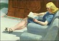Edward Hopper, Hotel Lobby (Detail)