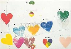 Jim Dine, Die Welt (für Ann Waldman), 1972