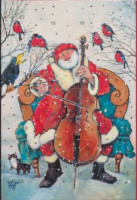 Adventskalenderkarte Adventskalenderkarte