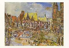 Oskar Kokoschka, Der Marktplatz zu Bremen