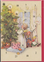 Adventskalenderkarte Adventskalenderkarte