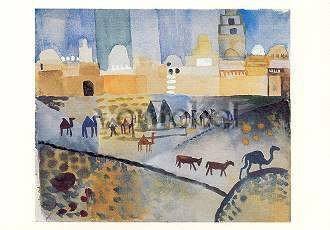August Macke, Kairouan I, 1914