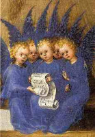 Artikel auf Anfrage, Stefan Lochner, Engel Artikel auf Anfrage, Stefan Lochner, Engel