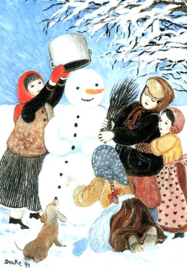 Heide Dahl, Schneemann