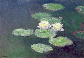 Claude Monet, Seerosen am Abend