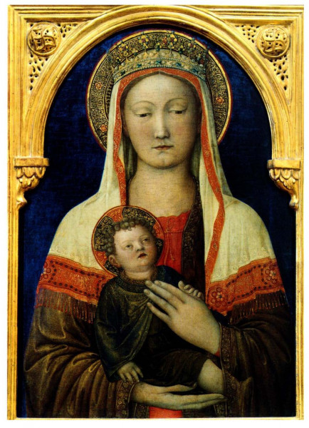 Jacopo Bellini, Maria mit Kind