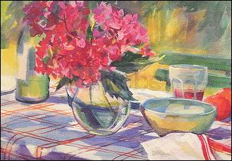 Sue Wales, Französischer Gartentisch