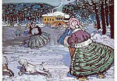 Wassily Kandinsky, Winter (Eislauf)