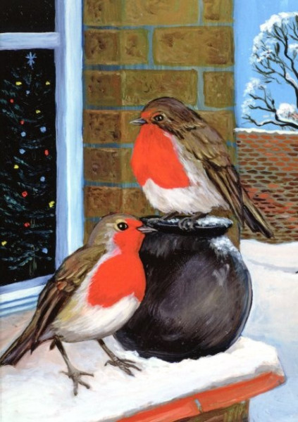 Margaret Loxton, Rotkehlchen im Schnee