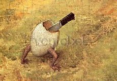 Pieter Brueghel d.Ä., Das Schlaraffenland (Ausschnitt)