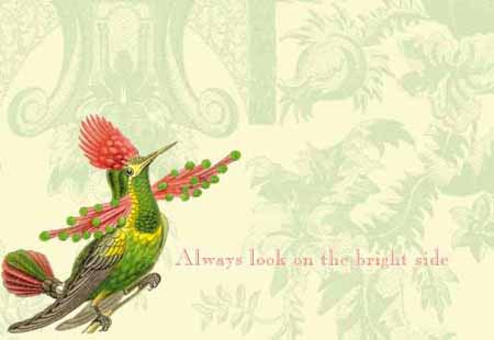 always look on the bright side