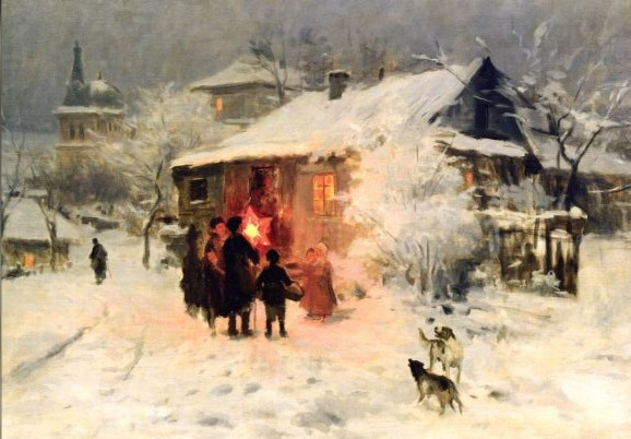 Nikolai Korniliewitsch Pimonenko, Heiligabend