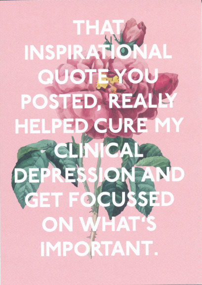 that inspirational quote