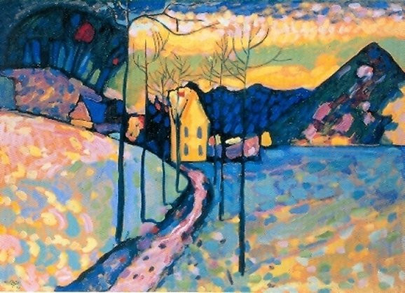 Kandinsky, Wassily, Winterlandschaft