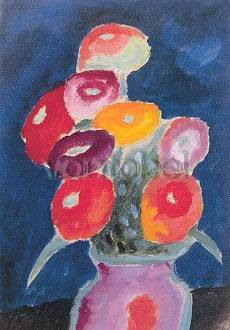Alexej von Jawlensky, Blumen in einer Vase