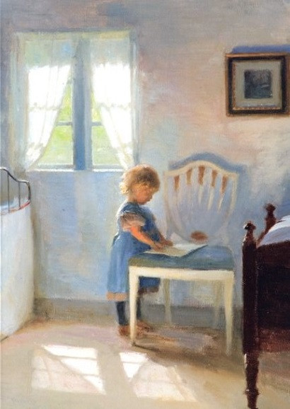 Peter Vilhelm Isted, Sonnenlicht im Kinderzimmer