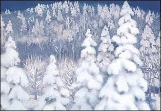 Higashiyama Kaii, Winterwald